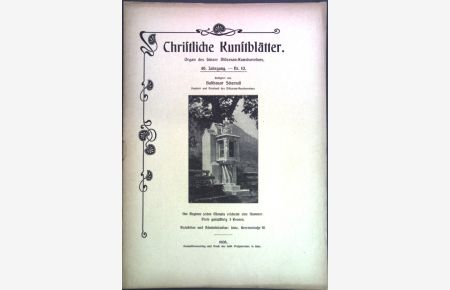 Der neue Hochaltar zu Braunau am Inn; in: 49. Jg. Nr. 10 Christliche Kunstblätter, Organ des Linzer Diözesan-Kunstvereins;