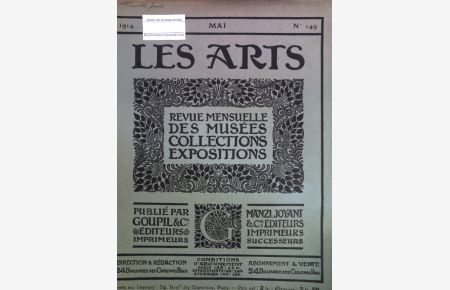 Collection du Marquis de Biron; dans: No. 149 Mai 1914 Les Arts, revue mensuelle des musées collections expositions;