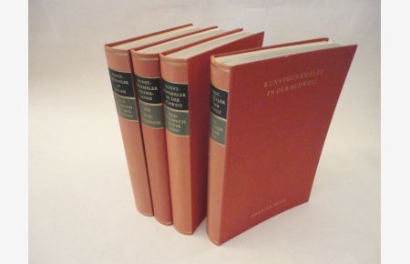 Kunstdenkmäler Niederlande / Italien / Schweiz. Ein Handbuch * 4 Bände ( v o l l s t ä n d i g )