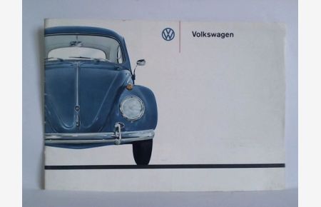 Werbeprospekt für VW-Käfer