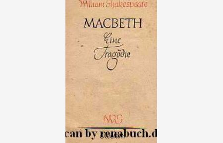 Macbeth  - Eine Tragödie