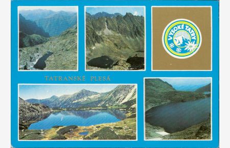 Tatranske Plesa, Slowakei Mehrbildkarte
