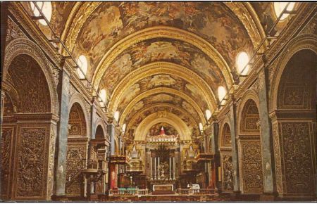 Malta, St. Johns Kathedrale, Valetta, Kirche der Ritter