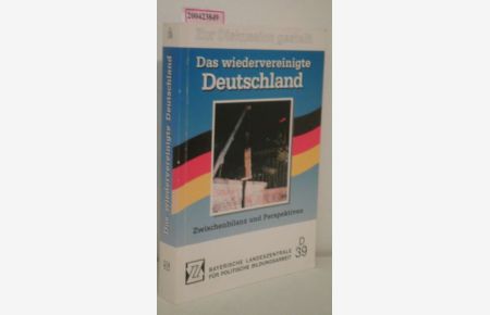 Das wiedervereinigte Deutschland  - Zwischenbilanz und Perspektiven / Ralf Altenhof/Eckhard Jesse (Hrsg.)