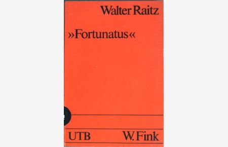 Fortunatus.   - (Nr. 1225) Modellanalysen zur deutschen Literatur; Bd. 14