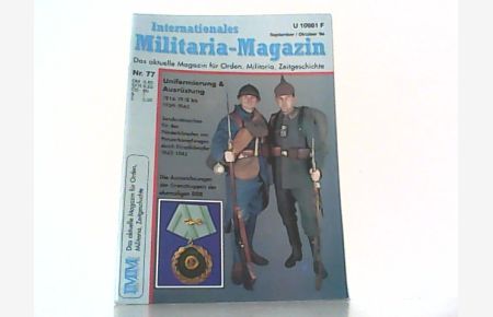 Internationales Militaria - Magazin. ( IMM ). Nr. 77.   - Das aktuelle Magazin für Orden, Militaria und Zeitgeschichte.