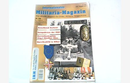 Internationales Militaria-Magazin IMM 101 Schutztruppe Volkspolizei Ehrenzeichen 