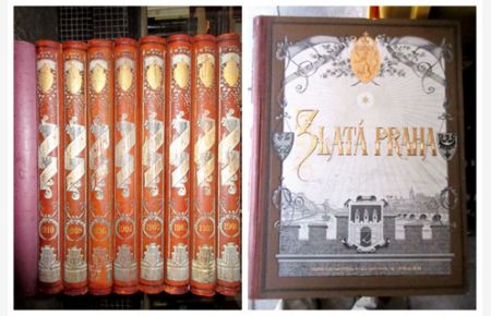 Zlata Praha. Jahrgang 1900-1904, 1906, 1908, 1909-10.