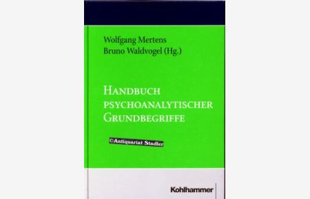 Handbuch psychoanalytischer Grundbegriffe.