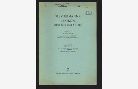 Westermanns Lexikon der Geographie.
