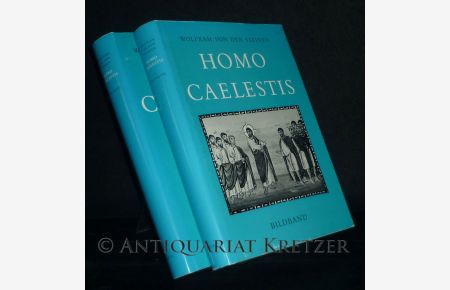 Homo Caelestis. Das Wort der Kunst im Mittelalter. [2 Bände. Von Wolfram von den Steinen]. - Band 1: Textband. - Band 2: Bildband.