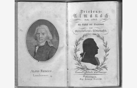 Friedens-Almanach von 1803.   - Als Schluß und Supplement des Revolutions-Almanachs.