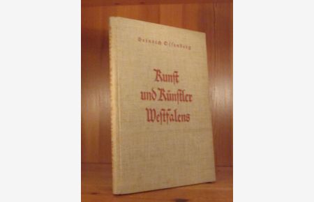 Kunst und Künstler Westfalens. Aus Werk und Nachlass des Dr. Heinrich Ossenberg.