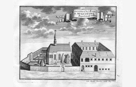 Conventus Ord Erem. S. Augustini Ingolstady in Bav.  - Kloster ob der Schutter Augustiner Ingolstadt