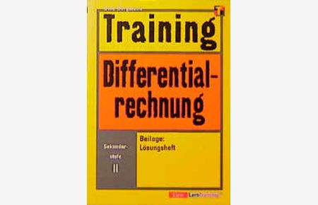 Training, Differentialrechnung, Sekundarstufe II