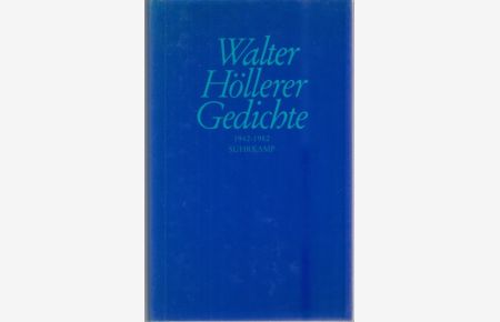 Gedichte. 1942-1982