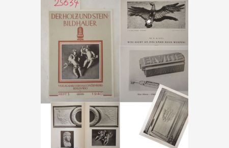 Der Holz- und Steinbildhauer, Fachblatt für das gesamte plastische Kunsthandwerk * Heft 3-1940