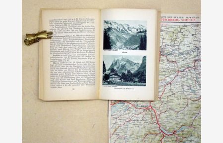 Die Berner Alpenbahn Bern - Lötschberg - Simplon. Illustrierter Führer über die Lötschberg-Bahn nach dem Berner Oberland ins Wallis und nach Italien.