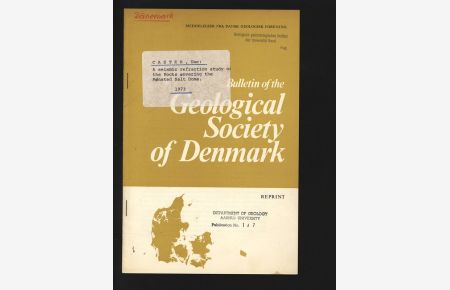 A seismic refraction study of the Rocks covering the Monsted Salt Dome.   - REPRINT - Bulletin of the geological Society of Denmark.