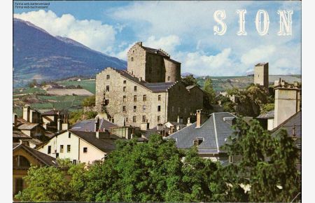 1055449 Sion / Valais Le chateau de la Majorie