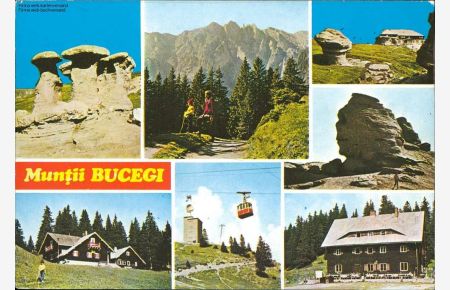 1055494 Muntii Bucegi - Bucegi Gebirge Mehrbildkarte