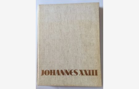 Johannes XXIII. Gebundene Ausgabe 1963