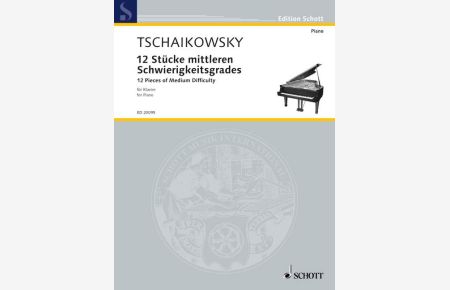 12 Stücke mittleren Schwierigkeitsgrades op. 40  - Fingersatz und spielpraktische Einrichtung von Lev Vinocour, (Reihe: Edition Schott)