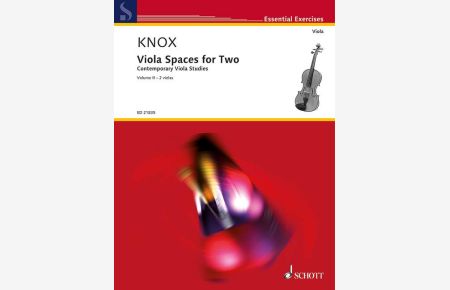 Viola Spaces for Two  - Zeitgenössische Violastudien, (Reihe: Essential Exercises)
