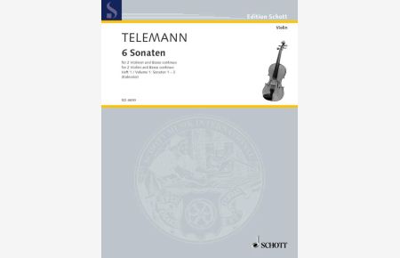 6 Sonaten  - (Reihe: Edition Schott)