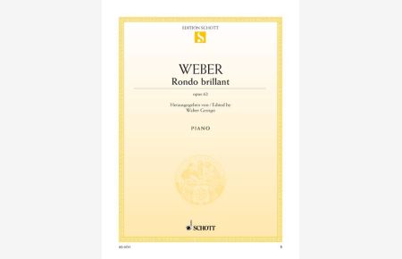 Rondo brillante Es-Dur op. 62  - (Serie: Edition Schott Einzelausgabe)