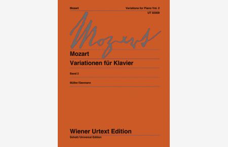 Variationen Band 2  - Nach den Autographen, Abschriften und Erstdrucken, (Serie: Wiener Urtext Edition)