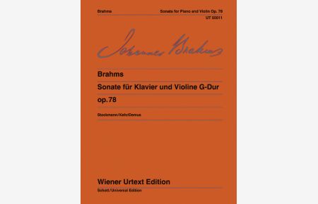 Sonate G-Dur op. 78  - Nach dem Autograf und dem Originaldruck, (Serie: Wiener Urtext Edition)