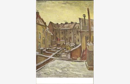 1063786 - Vincent van Gogh Old houses, Antwerp Museum Amsterdam