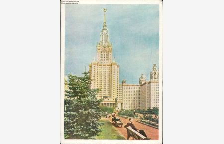 1063975 - Moskau Staatliche Lomonossow-Universität auf den Lenin Bergen
