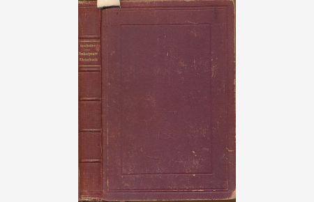 Shakespeare-Wörterbuch.   - Englische Bibliothek Bd. 1.
