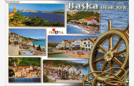 1091824 - Baska Otok Krk Mehrbildkarte