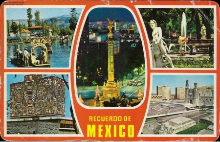 1092016 - Recuerdo de Mexico - Monumento Independencia, Xochimilco, Ciudad un. . .