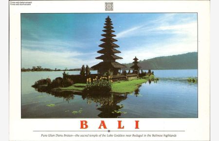 1092009 - Bali - Pura Ulun Danu Bratan, the sacred Temple of the Lake Goddess. . .