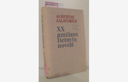 XX amziaus lietuviu novele( iki 1940 m) . Semantinis Aspectas.