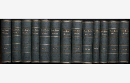 Jean Paul's Werke. 60 Teile in 13 Bänden (komplett)