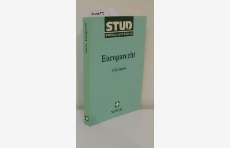 Europarecht  - Erik Staebe