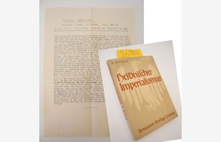 Heidnischer Imperialismus, deutsch von Friedrich Bauer