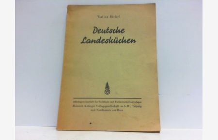 Deutsche Landesküchen.