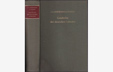 Geschichte der deutschen Literatur, Mit einem Beitrag von Claude David: Die zeitgenössische Literatur 1890-1945