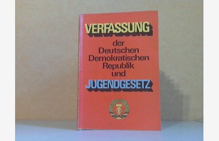 Verfassung der DDR und Jugendgesetz
