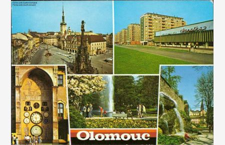 Olomouc Mehrbildkarte