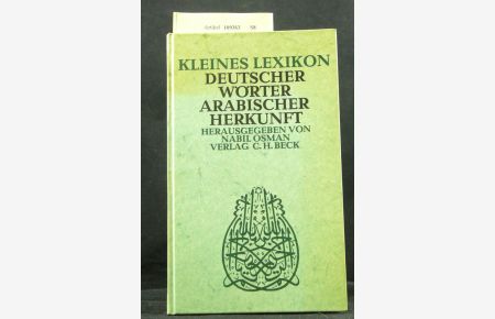 Kleines Lexikon Deutscher Wörter Arabischer Herkunft