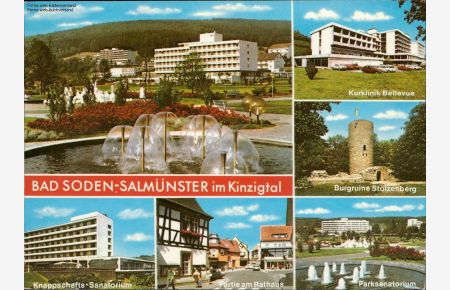 1075078 Bad Soden-Salmünster im Kinzigtal, Knappschafts-Sanatorium