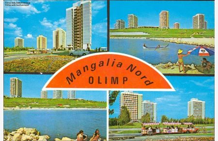 1078731 Mangalia Nord-Olimp Mehrbildkarte