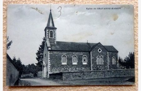 Ansichtskarte AK Eglise de Chavanne-Harsin (Feldpostkarte, Stempel K. D. Feldpoststation)